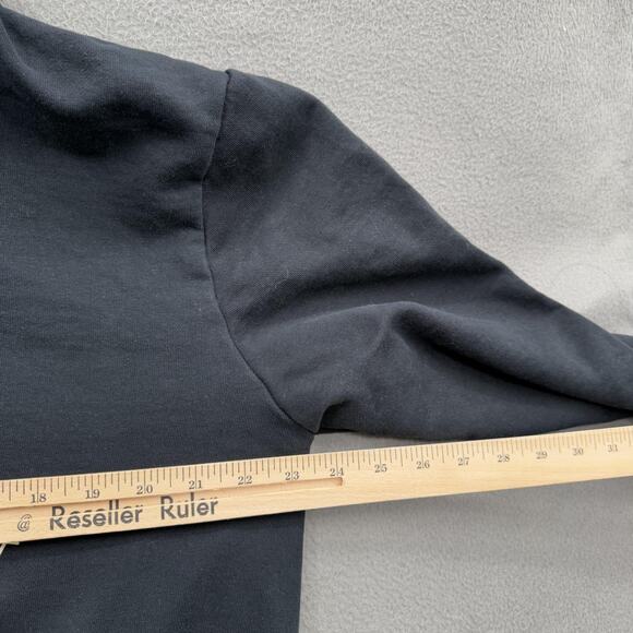 Lucky Charm Hoodie Mens Extra Large Black Graphic Pullover Bunny Kangaroo Pocket - Picture 4 of 10